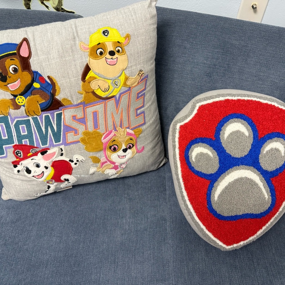 Pottery Barn Kids Paw Patrol Pillow Bundle